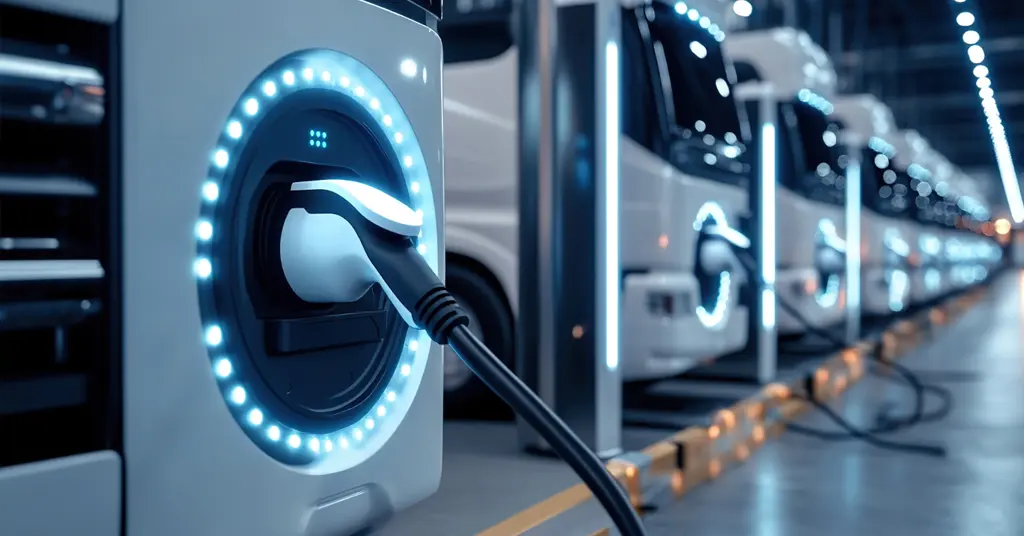 ¿Cómo funciona un camión eléctrico?